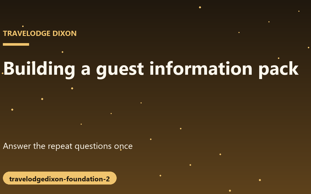 The Essential Components of a Guest Information Pack